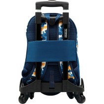 Cartable à roulettes Fortnite Bleu 42 x 32 x 20 cm Camouflage