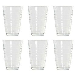 Gläserset DKD Home Decor Durchsichtig Kristall 300 ml (6 pcs)