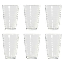 Set of glasses DKD Home Decor Transparent Crystal 300 ml (6 pcs)