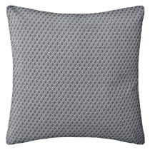 Coussin Atmosphera Otto Gris Coton (38 x 38 cm)