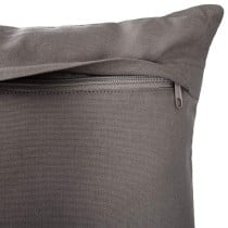 Coussin Atmosphera Otto Gris Coton (38 x 38 cm)