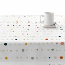 Stain-proof tablecloth Belum 0120-107 White Multicolour 200 x 150 cm Polka dots