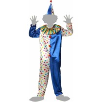 Déguisement pour Adultes M/L Clown Bleu