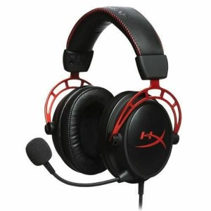 Kopfhörer mit Mikrofon Hyperx HyperX Cloud Alpha Schwarz Rot Rot/Schwarz