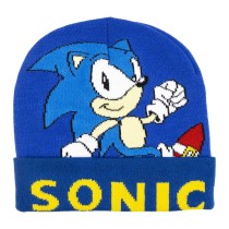 Bonnet enfant Sonic Bleu (Taille unique)