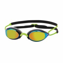 Schwimmbrille Zoggs Fusion Air Titanium Schwarz Gelb Einheitsgröße