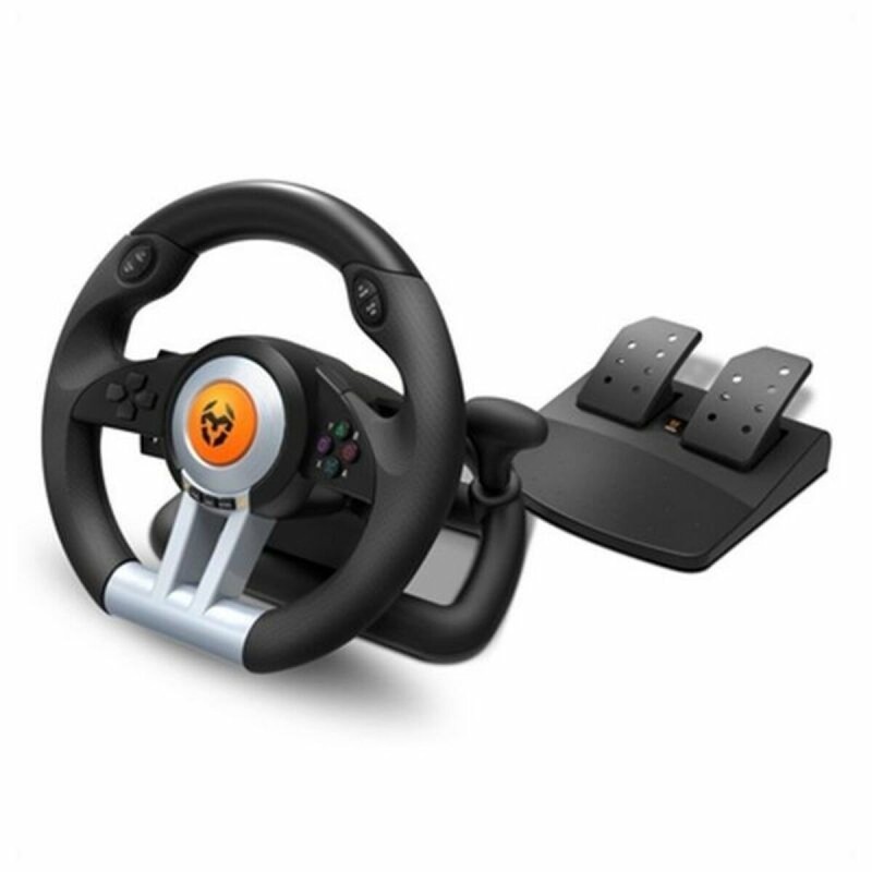 Volant pour voiture de course Krom NXKROMKWHL USB Noir (Reconditionné A)