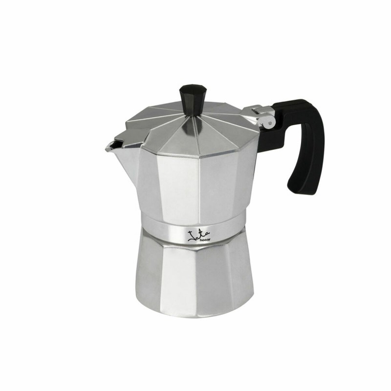 Italian Coffee Pot JATA CCA12 Aluminium Silver 12 Cups (Refurbished A)