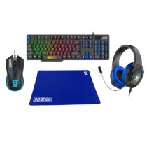 Pack Gaming Sparco SPGAMEKITESP Espagnol Qwerty