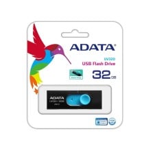 Clé USB Adata UV320 Noir Noir/Bleu 32 GB