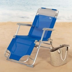 Chaise longue inclinable Colorbaby Bleu (Reconditionné A)