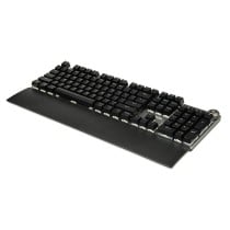 Clavier Ibox AURORA K-4 Noir Noir/Argenté QWERTY