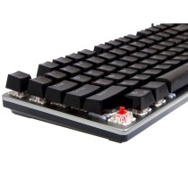 Clavier Ibox AURORA K-4 Noir Noir/Argenté QWERTY