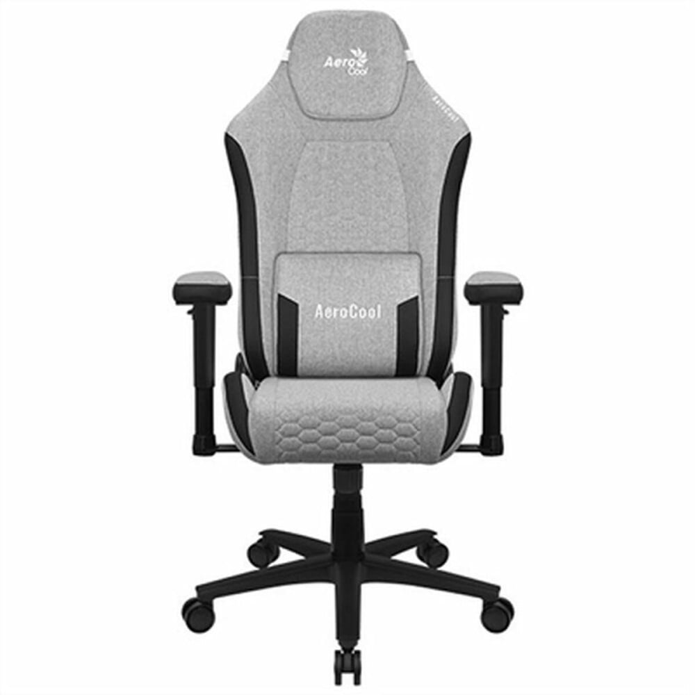 Gaming-Stuhl Aerocool AEROCROWN-ASH-GREY Schwarz Grau