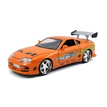 Playset Fast & Furious Brian & Toyota Supra 2 Pieces