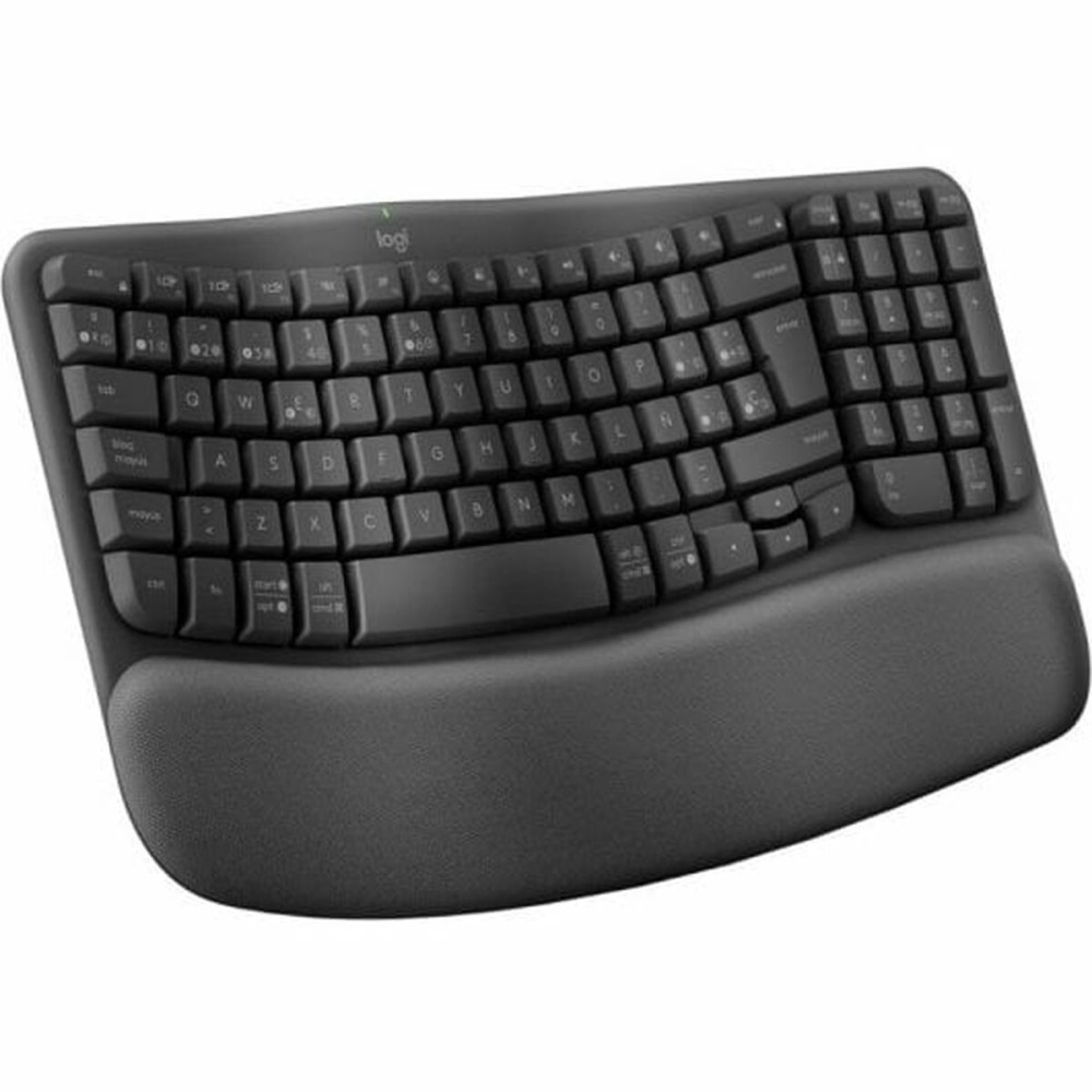 Tastatur Logitech Grau Qwerty Spanisch QWERTY