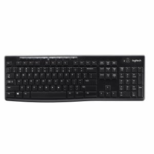 Clavier sans fil Logitech K270 Noir Espagnol Qwerty 2.4 GHz