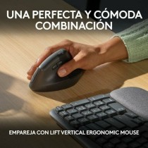 Keyboard Logitech Grey Spanish Qwerty QWERTY