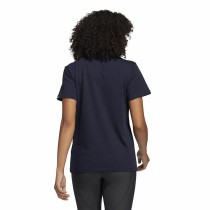 T-shirt à manches courtes femme Adidas Farm Print Graphic Bleu foncé