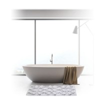 Badematte 5five Simply Smart Grau Baumwolle 50 x 75 cm