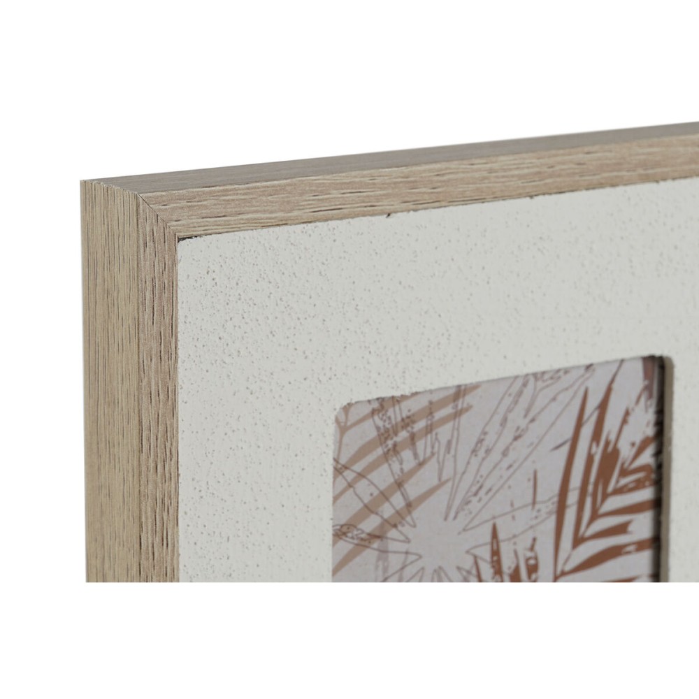 Cadre photo Home ESPRIT Beige Verre Bois MDF Scandinave 39 X 2 X 24 cm