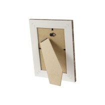 Cadre photo Home ESPRIT Marron Beige Naturel Ivoire Verre polystyrène Scandinave 15,5 X 2 X 20,5 cm (4 Unités)