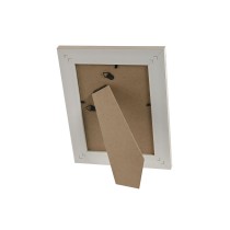 Cadre photo Home ESPRIT Blanc Beige Verre polystyrène Scandi 19 x 2 x 24 cm (4 Unités)