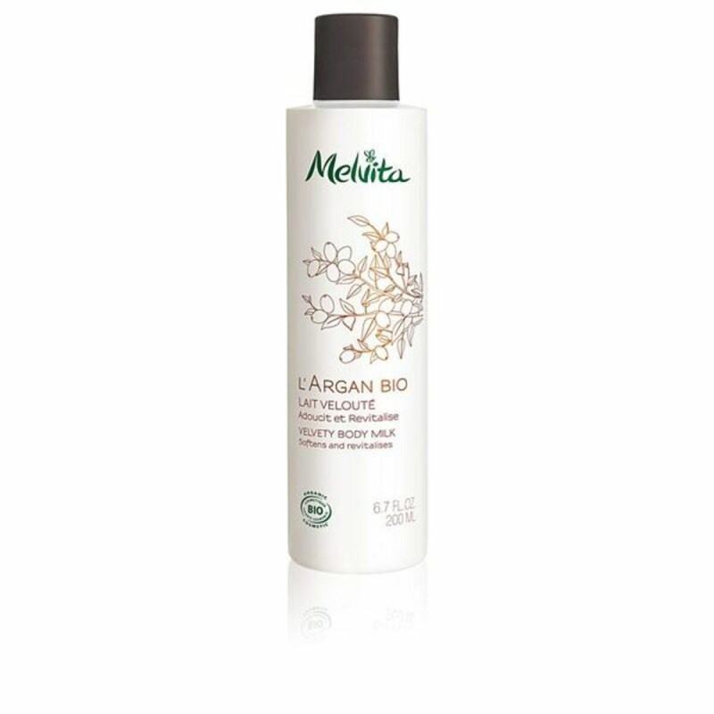 Lait corporel L'Argan Bio Melvita Hydratant (200 ml)