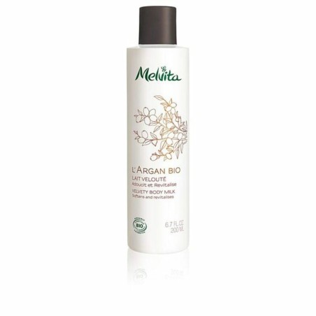 Body milk L'Argan Bio Melvita Feuchtigkeitsspendend (200 ml)