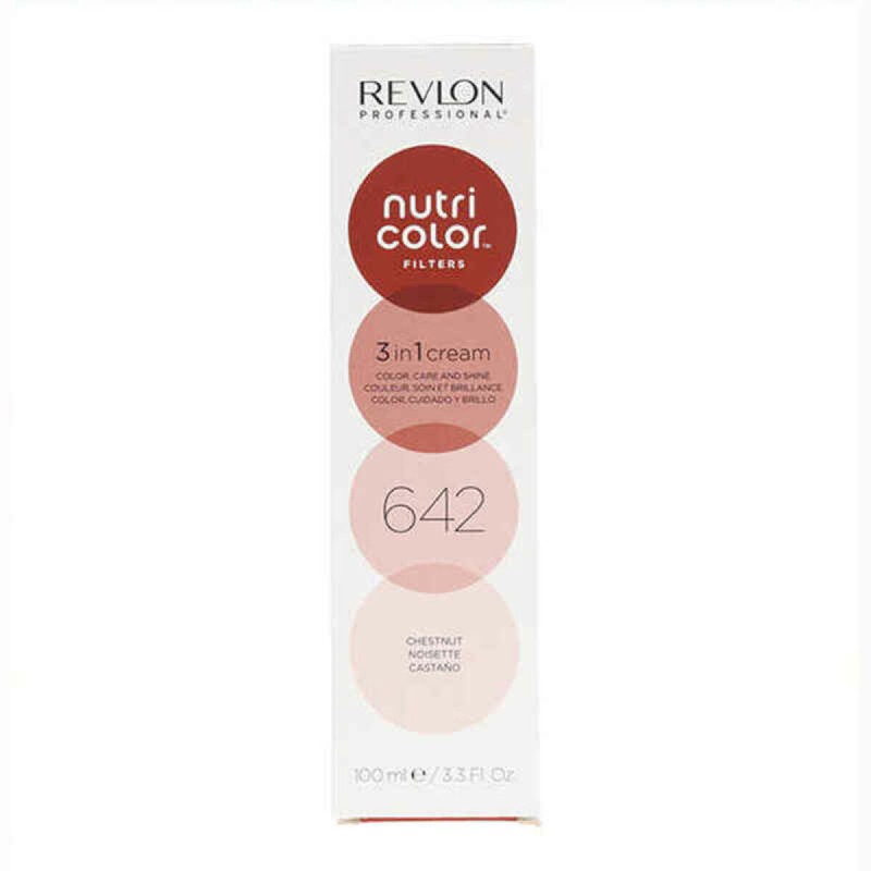 Dauerfärbung Nutri Color Revlon 642 Kastanie (100 ml)