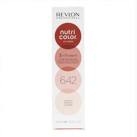 Dauerfärbung Nutri Color Revlon 642 Kastanie (100 ml)