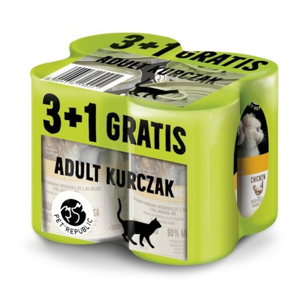 Cat food PETREPUBLIC                                 Chicken 4 x 400 g