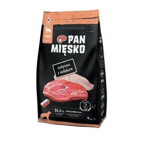 Nourriture PAN MIĘSKO Veau 9 kg