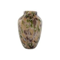 Vase Home ESPRIT Multicouleur Verre Moderne 19,5 x 19,5 x 29,7 cm