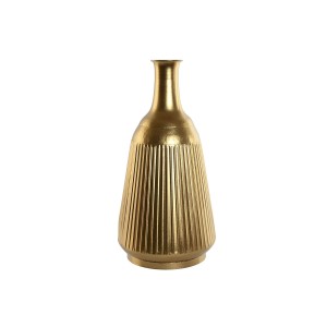 Vase Home ESPRIT Gold Metall Moderne 29 X 29 X 57,5 cm