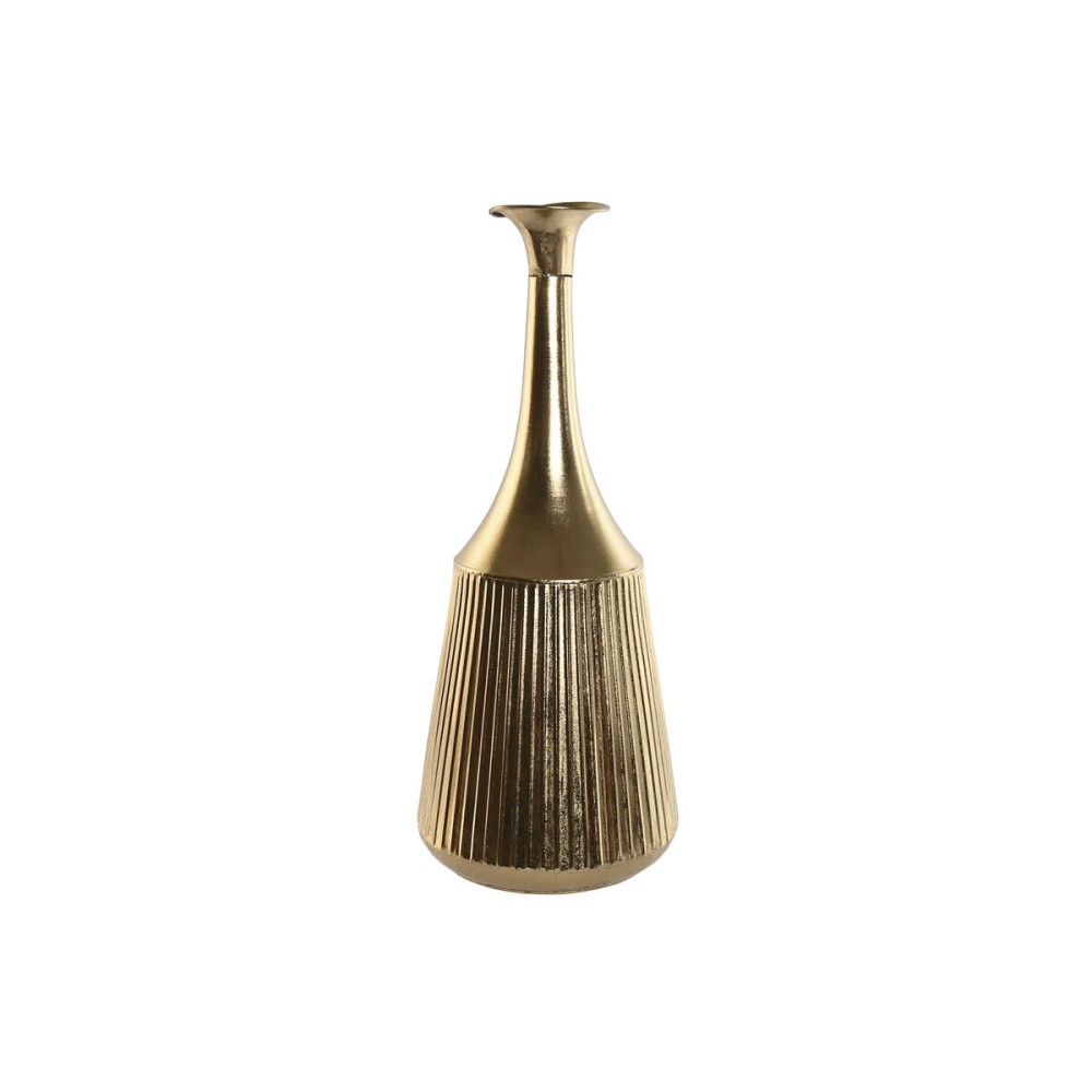 Vase Home ESPRIT Gold Metall Moderne 29 x 29 x 71 cm