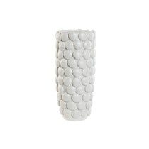 Vase Home ESPRIT White Stoneware Mediterranean 15,5 X 15,5 X 33,5 cm