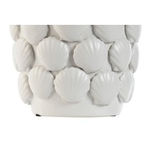 Vase Home ESPRIT White Stoneware Mediterranean 15,5 X 15,5 X 33,5 cm