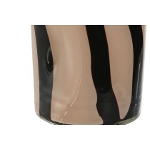 Vase Home ESPRIT Noir Crème Verre Moderne 15 x 15 x 29,2 cm