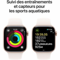 Montre intelligente Apple Series 10 Rose Or