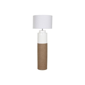 Lampadaire Home ESPRIT Blanc Marron 220 V 50 X 50 X 139,5 cm