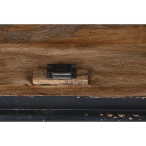 Sideboard Home ESPRIT Black Mango wood 160 x 40 x 100 cm