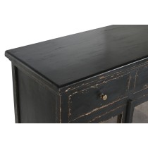 Sideboard Home ESPRIT Black Mango wood 160 x 40 x 100 cm