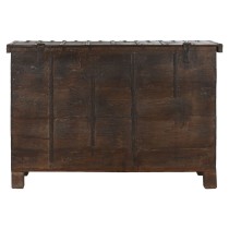 Chest Home ESPRIT Brown Iron Teak 137 x 44 x 98 cm