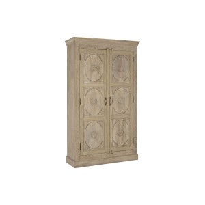 Armoire Home ESPRIT Naturel Bois de manguier 125 x 43 x 214 cm