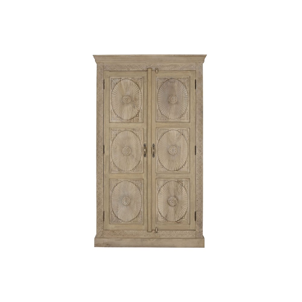 Armoire Home ESPRIT Naturel Bois de manguier 125 x 43 x 214 cm