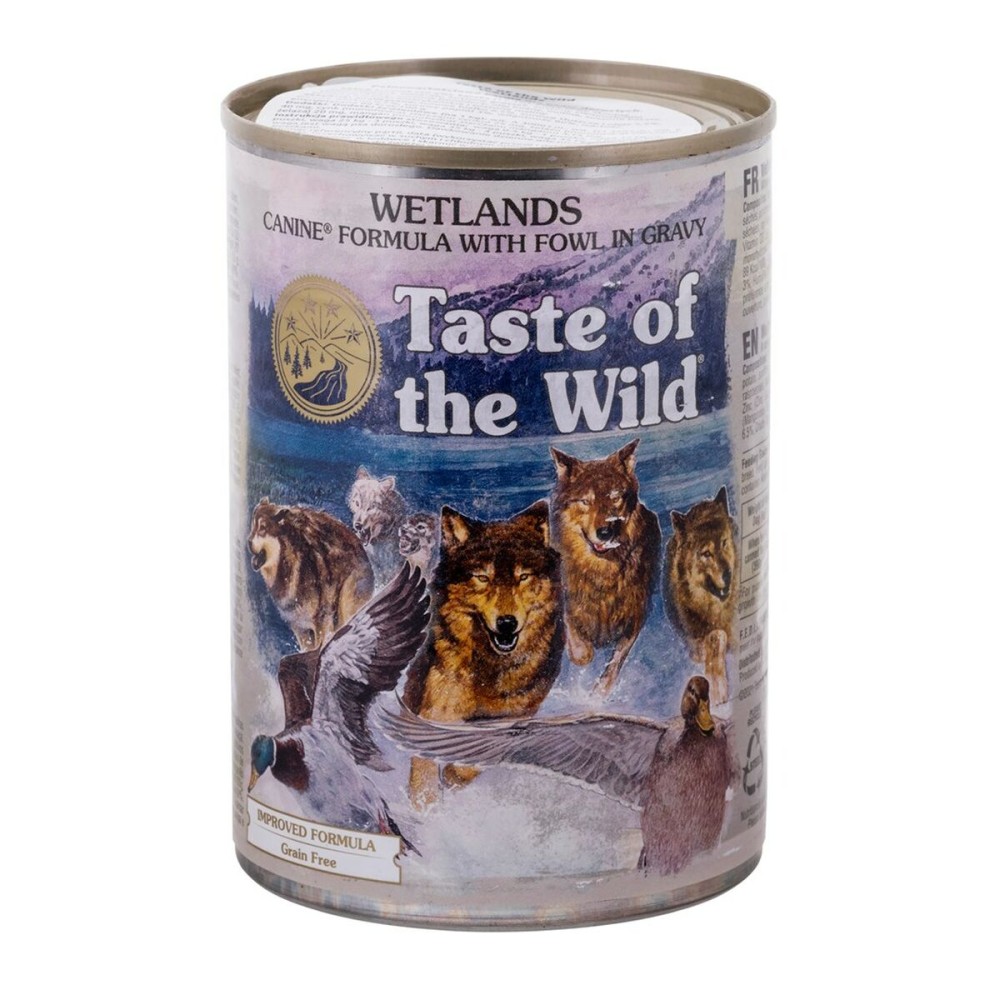 Nassfutter Taste Of The Wild Wetlands Huhn Truthahn Hirsch Ente Vögel 390 g