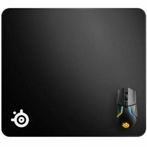 Tapis de Souris SteelSeries Qck Edge Medium Noir Jeux 27 x 32 cm