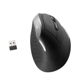 Ergonomic Optical Mouse Ewent EW3229 Black