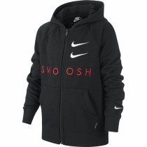 Sportjacke für Kinder Nike Swoosh Schwarz